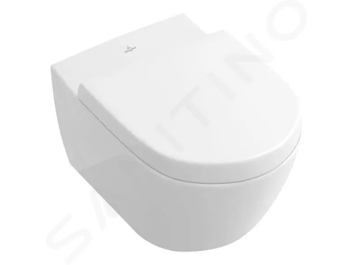 Villeroy & Boch Subway 2.0 Závěsné WC, DirectFlush, AntiBac, CeramicPlus, alpská bílá, 5614R0T2