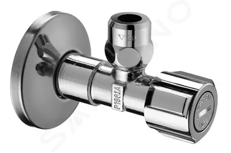 Schell Comfort Rohový regulační ventil s jemným filtrem, chrom, 054280699