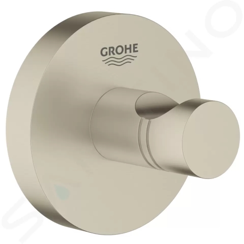 Grohe Essentials Háček na koupací plášť, kartáčovaný nikl, 40364EN1