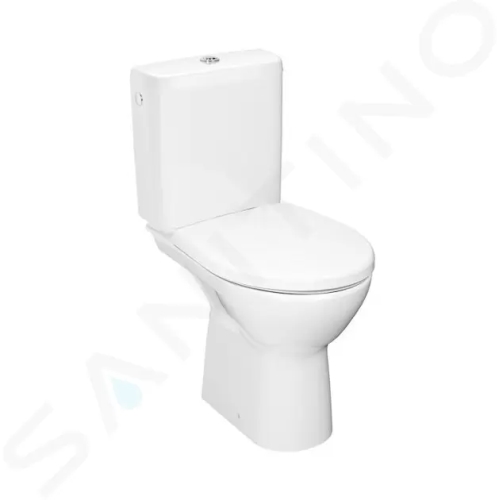 Jika Lyra plus WC kombi set s nádržkou, vodorovný odpad, Rimless, bílá, H8273860002801