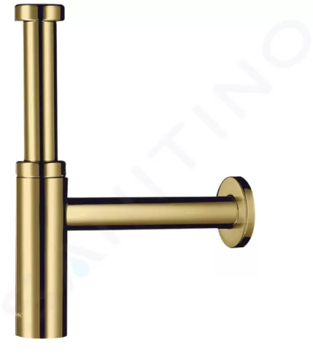 Hansgrohe Sifony Designový sifon Flowstar S, leštěný vzhled zlata, 52105990
