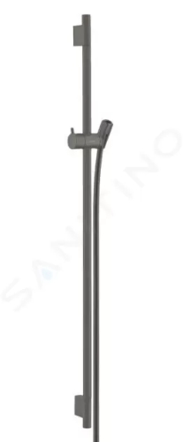 Hansgrohe Unica'S Sprchová tyč 900 mm se sprchovou hadicí, kartáčovaný černý chrom, 28631340