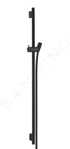 Hansgrohe Unica'S Sprchová tyč 900 mm se sprchovou hadicí, matná černá, 28631670