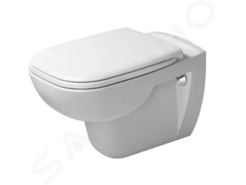 Duravit D-Code Závěsné WC, bílá, 25350900002