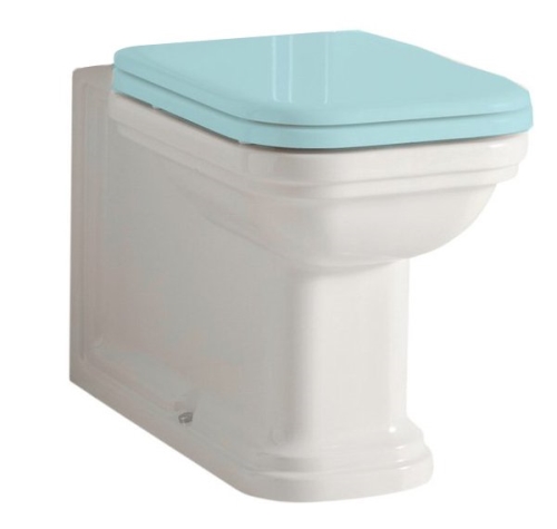 Kerasan WALDORF WC kombi mísa 40x68cm, spodní/zadní odpad, bílá, 411701