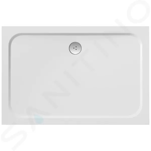 Ravak Galaxy Pro Chrome Obdélníková sprchová vanička 100x80x3 cm, bílá, XA04A401010