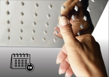 Aqualine Hlavová sprcha, průměr 300mm, ABS/chrom, SC113 (2)