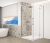 Gelco Trinity Chrome Obdélníkový sprchový kout 1200x900mm, rohový vstup, čiré sklo, GT2290-12C-CH