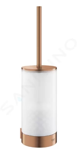 Grohe Selection WC štětka nástěnná s držákem, sklo/kartáčovaný Warm Sunset, 41076DL0
