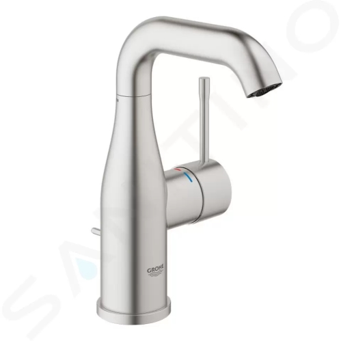 Grohe Essence Umyvadlová baterie s výpustí, supersteel, 23462DC1