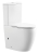Hopa Arco New Kombi WC Tornado s FLAT sedátkem Soft-close, bílá, OLKLT2157AUQ3