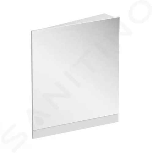 Ravak 10° Zrcadlo rohové 650x750 mm, pravé, bílá, X000001079