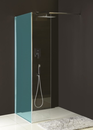 Polysan MODULAR SHOWER pevný panel k instalaci na stěnu modulu MS2, 400 mm, levý, MS2B-40L