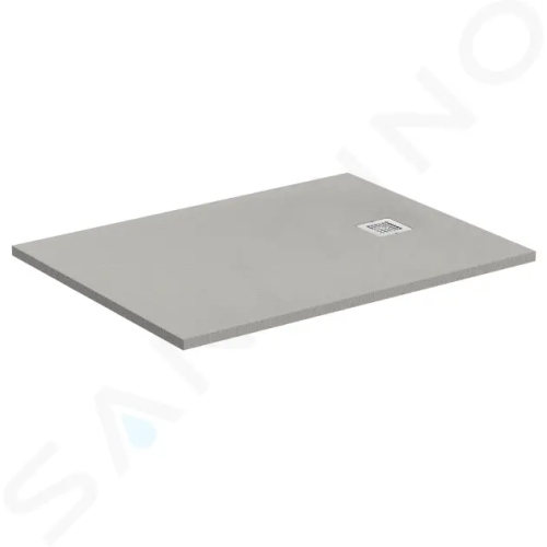 Ideal Standard Ultra Flat S Obdélníková sprchová vanička 100x80x3 cm, betonově šedá, K8219FS