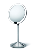Simplehuman Kosmetické zrcátko Simplehuman - Sensor Tru-lux LED osvětlení, 10x zvětšení, dobíjecí, ST3004