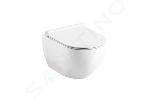 Ravak Chrome WC závěsné Uni, RimOff, bílá, X01535
