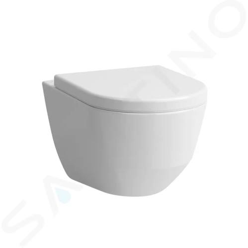 Laufen Pro Závěsné WC, 530x360 mm, s LCC, bílá, H8209594000001