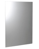 Sapho PLAIN zrcadlo 60x90cm, zakulacené rohy, bez úchytu, 1501-28