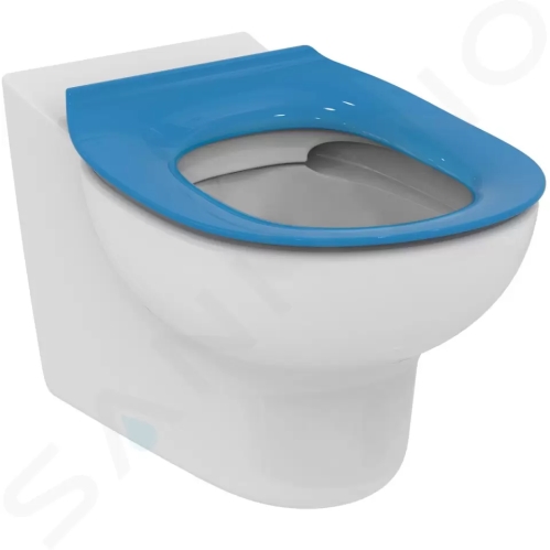 Ideal Standard Contour 21 WC sedátko dětské 7-11 let (S3128 a S3126) bez poklopu, modrá, S454536