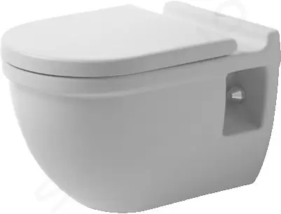 Duravit Starck 3 Závěsné WC Comfort, s WonderGliss, bílá, 22150900001