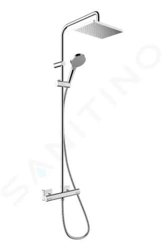 Hansgrohe Vernis Shape Sprchový set Showerpipe 230 s termostatem, chrom, 26286000