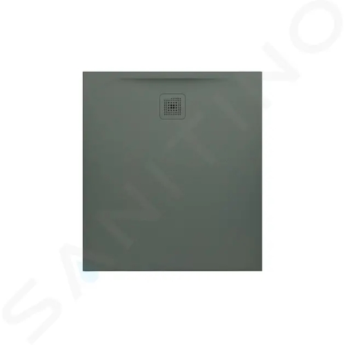 Laufen Pro Obdélníková sprchová vanička 100x90x3,3 cm, matná betonově šedá, H2109570790001
