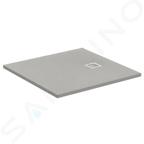 Ideal Standard Ultra Flat S Čtvercová sprchová vanička 80x80x3 cm, betonově šedá, K8214FS