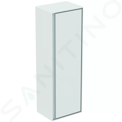 Ideal Standard Connect Air Vysoká skříňka 400x300x1200 mm, lesklá bílá/matná bílá, E0834B2