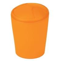 Spirella Move Výklopný odpadkový koš, oranžový, plast, 2 L, 10.10475