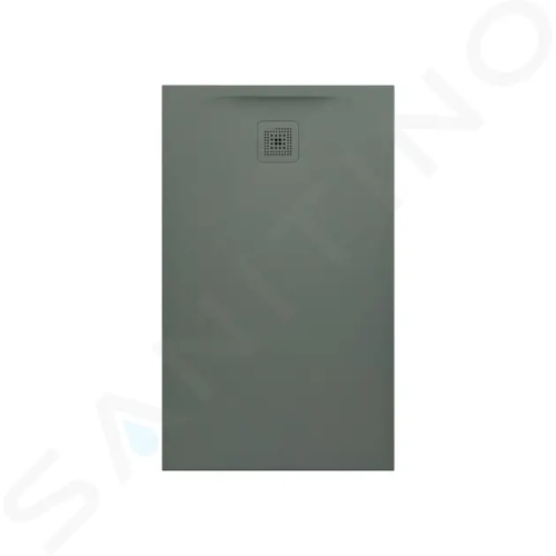 Laufen Pro Obdélníková sprchová vanička 110x80x3,3 cm, matná betonově šedá, H2129540790001