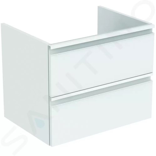 Ideal Standard Tesi - Umyvadlová skříňka, 600x440x490 mm, lesklá bílá, T0050OV