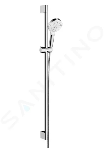 Hansgrohe Crometta Set sprchové hlavice, tyče a hadice, bílá/chrom, 26537400