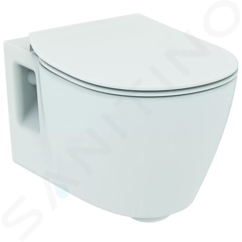 Ideal Standard Connect Závěsné WC, ploché splachování, bílá, E801701