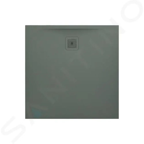 Laufen Pro Čtvercová sprchová vanička 90x90x3 cm, matná betonově šedá, H2109560790001