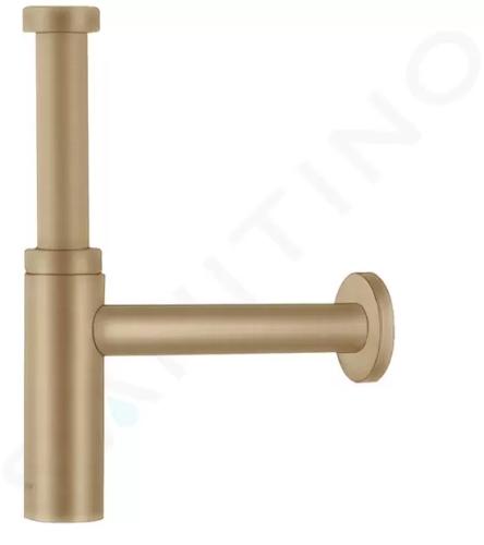 Hansgrohe Sifony Designový sifon Flowstar S, kartáčovaný bronz, 52105140