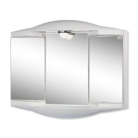 Jokey Chico GL Zrcadlová skříňka s osvětlením 62x52x18 cm, bílá, 288212020-0110