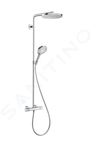 Hansgrohe Raindance Select S Sprchový set Showerpipe s termostatem, 3 proudy, chrom, 27633000