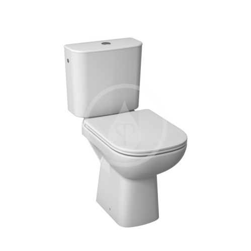 Jika Deep WC kombi set s nádržkou, zadní odpad, Dual Flush, bílá, H8266160002801