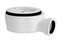 Gelco Vaničkový sifon, průměr 90mm, DN40, extra nízký, pro vaničky s krytem, GE90EXN MINUS