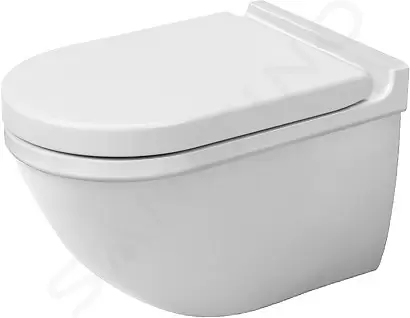 Duravit Starck 3 Závěsné WC, s WonderGliss, bílá, 22260900001