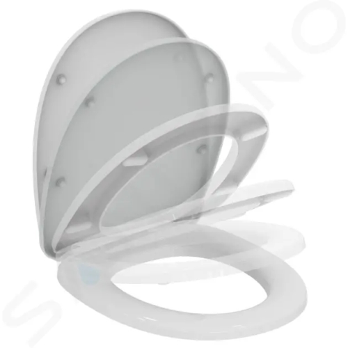 Ideal Standard Eurovit WC sedátko Soft-close, bílá, W301801