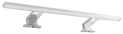 Aqualine SERAPA LED svítidlo, 9W, 230V, 600x40x100mm, hliník, chrom, SA148