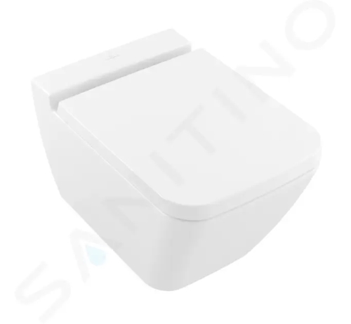 Villeroy & Boch Finion Závěsné WC, DirectFlush, CeramicPlus, Stone White, 4664R0RW