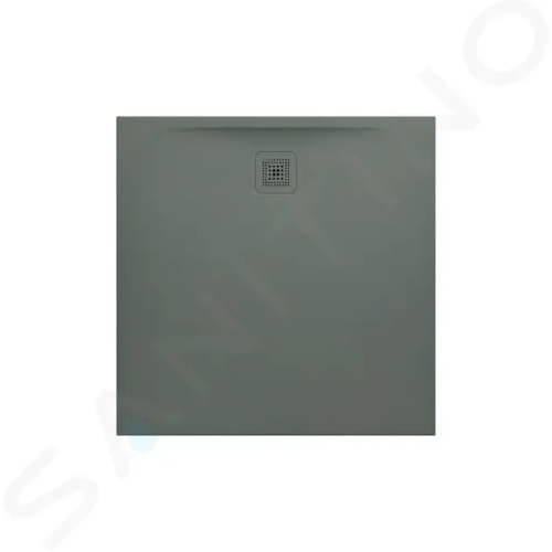 Laufen Pro Čtvercová sprchová vanička 100x100x3,3 cm, matná betonově šedá, H2119520790001