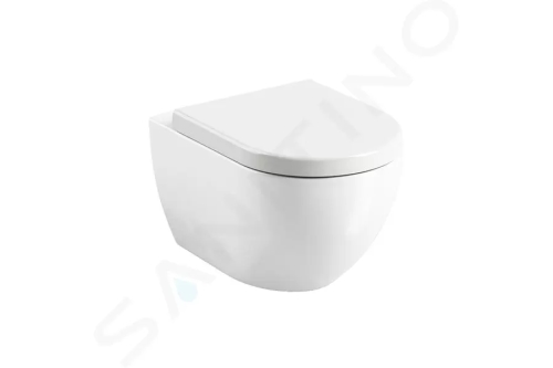 Ravak Chrome Závěsné WC Uni Rim, bílá, X01516