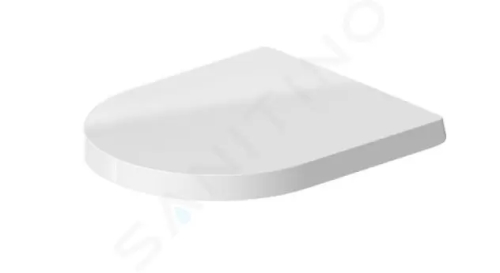 Duravit ME by Starck WC sedátko, softclose, bílá/bílá satin mat, 0020192600