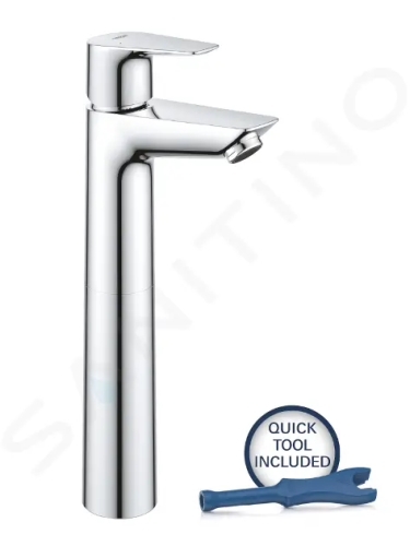 Grohe Start Edge Umyvadlová baterie s výpustí Push-Open, chrom, 23777001