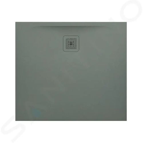 Laufen Pro Obdélníková sprchová vanička 90x80x3 cm, matná betonově šedá, H2149500790001