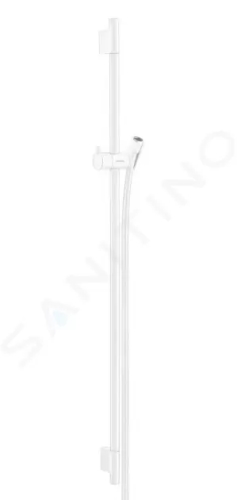 Hansgrohe Unica'S Sprchová tyč 900 mm se sprchovou hadicí, matná bílá, 28631700