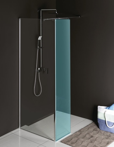 Polysan MODULAR SHOWER stěna k instalaci na zeď, pro připojení pevného panelu, 1000 mm, MS2A-100